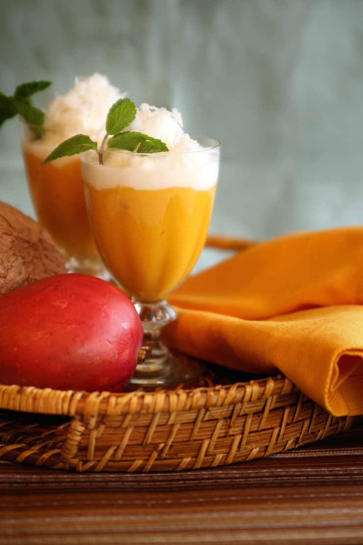 Mango Coconut Sorbet