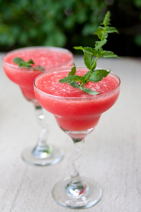 Frozen Watermelon Margarita 