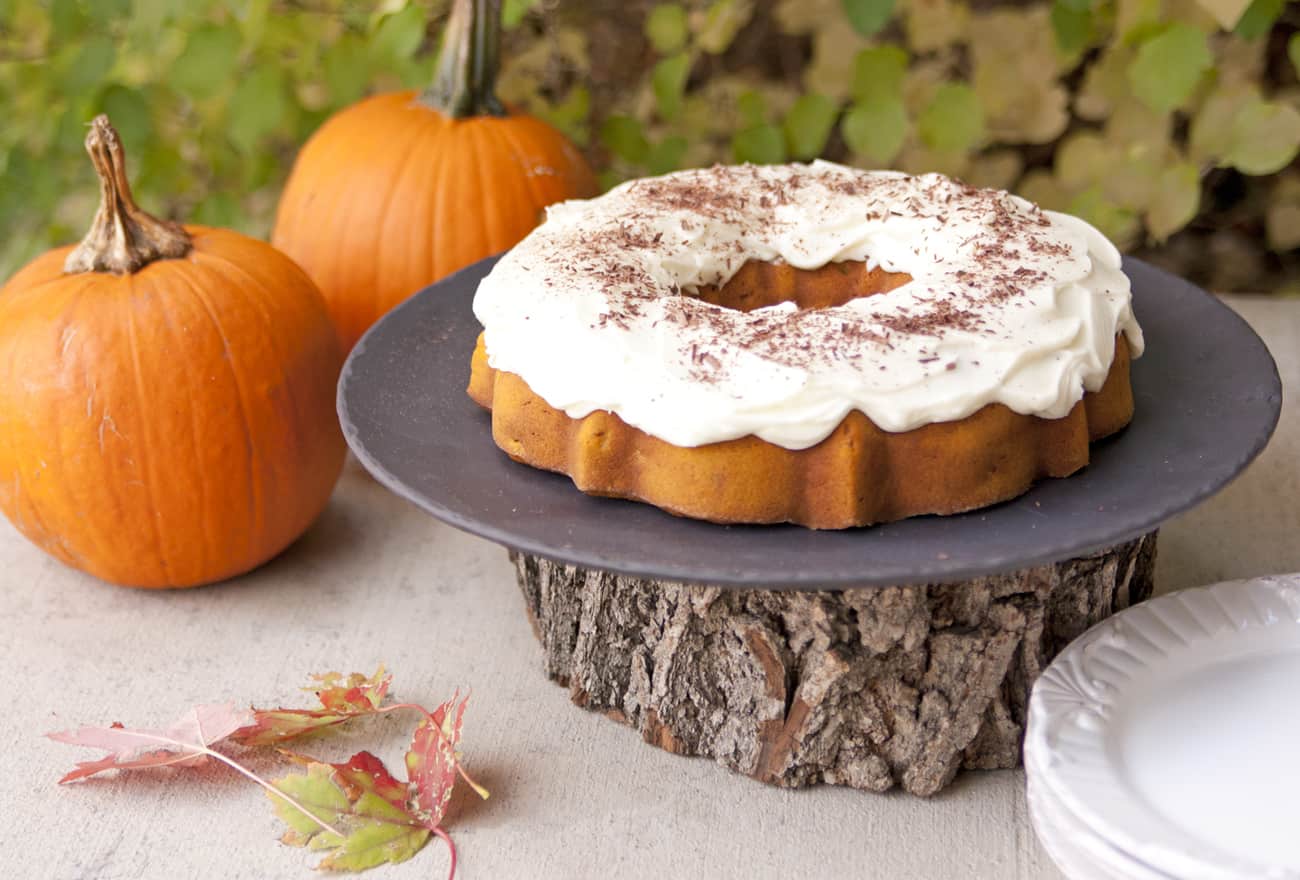 Pumpkin Apple Bundt Cake
