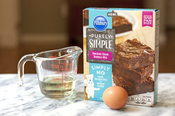 purely simple brownie mix