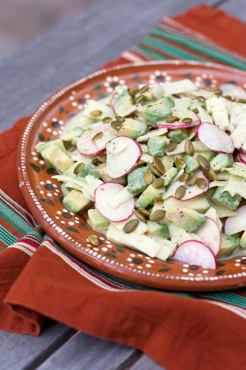 Avocado and Jicama Salad