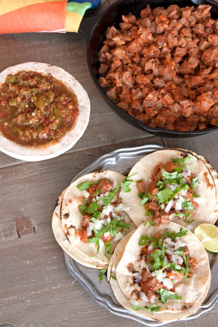 Beef Tacos de Lengua