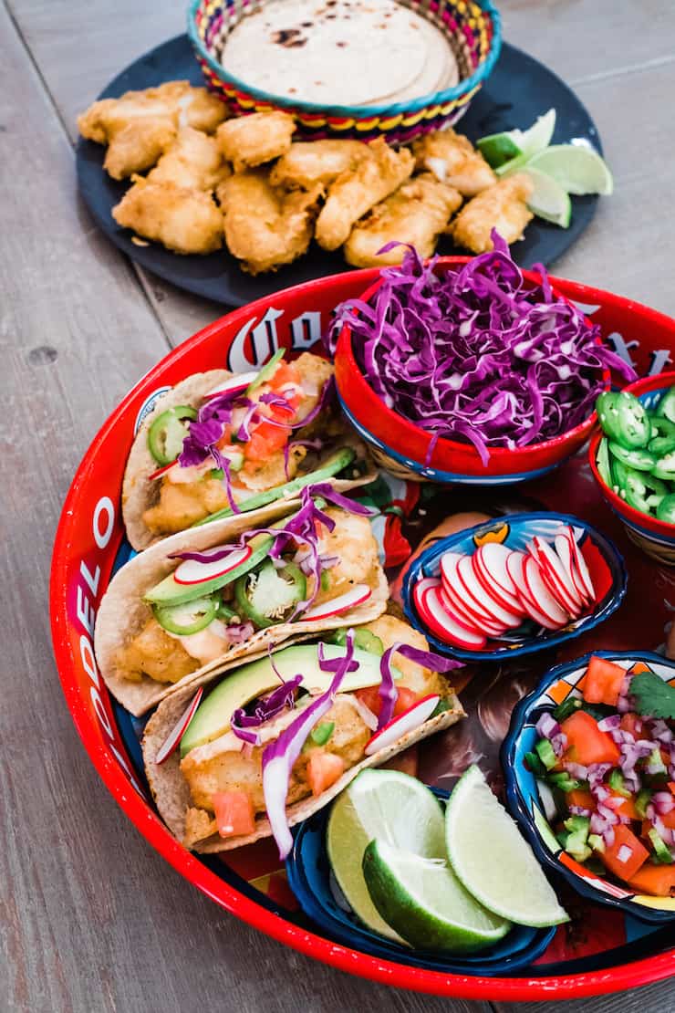 Beer-Battered Fish Tacos-image