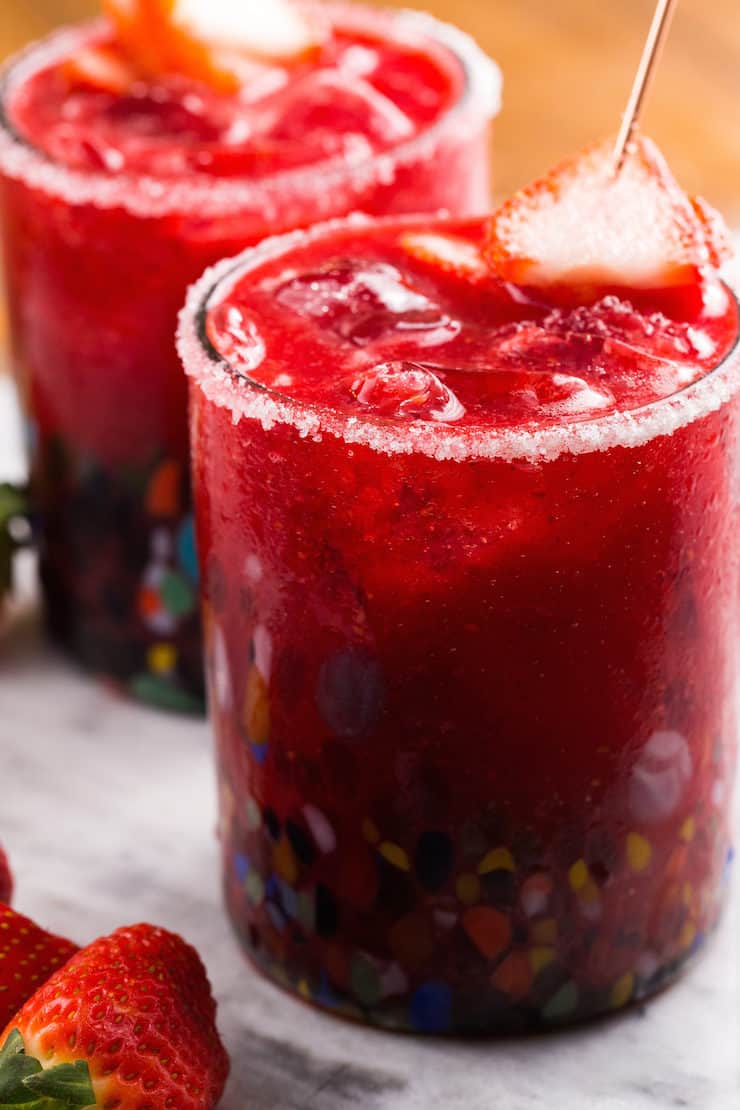 Strawberry Raspberry Margarita