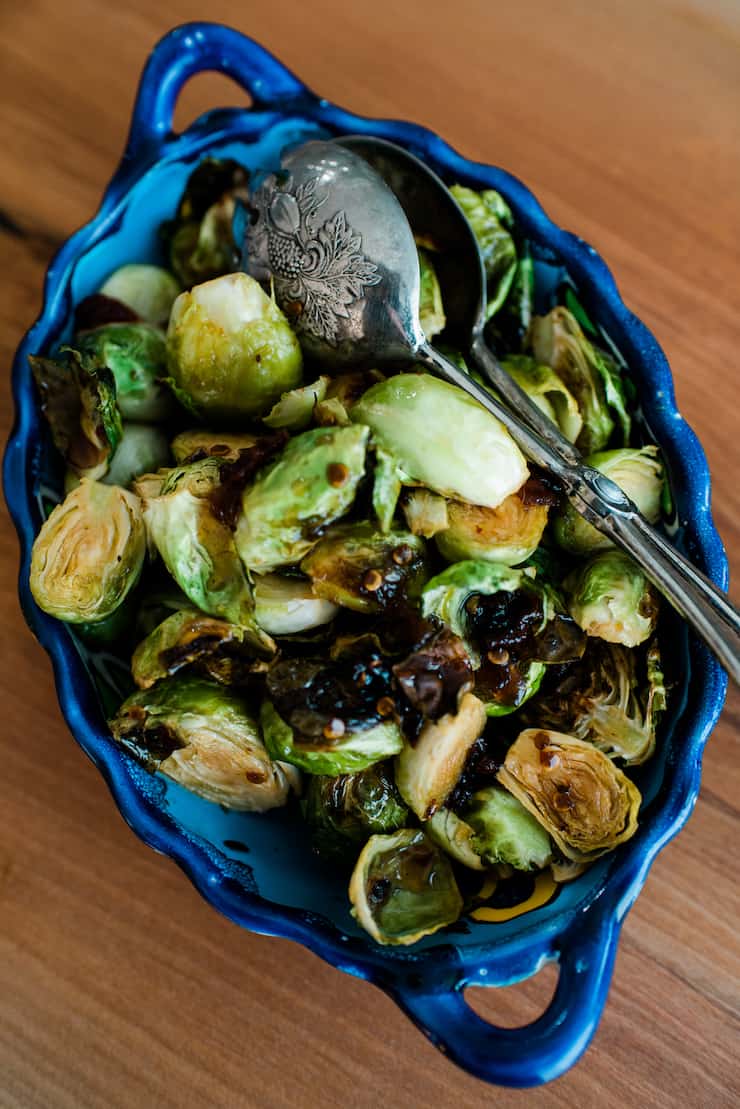 Maple Syrup Chipotle Roasted Brussels Sprouts Muy Bueno 4716