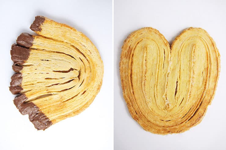 Oreja, Abanico, Manoplas, or Palmeras pan dulce sweet bread