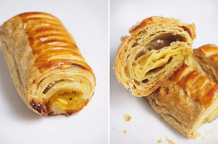 Tacos de Piña puff pastry pan dulce sweet bread