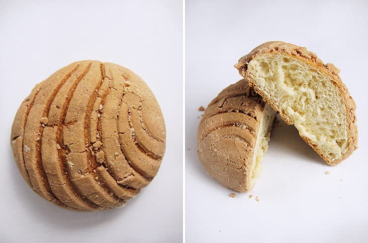 chocolate conchas Mexican sweet bread pan dulce