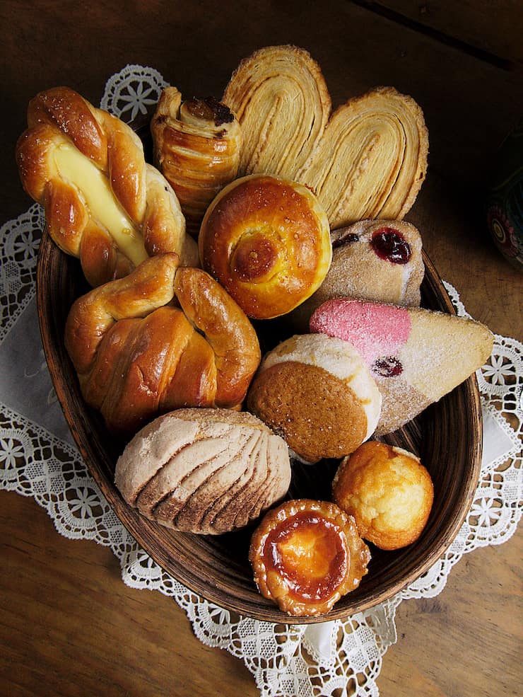 Mexican Sweet Breads Pan Dulce