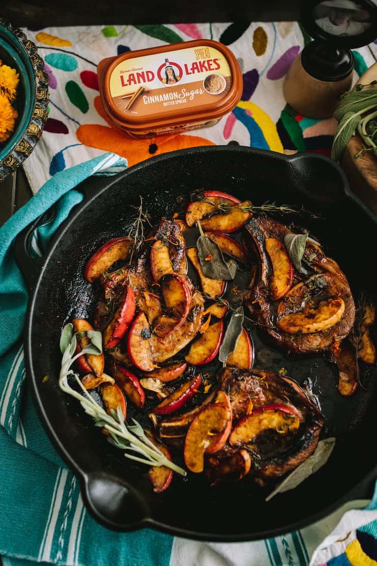 Cinnamon Apple Pork Chops