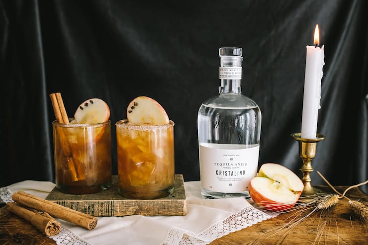 Apple Cider Margarita (Sparkling Manzana Paloma)