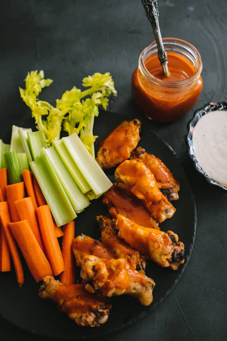 homemade Baked Chicken Wings with Mild Sauce