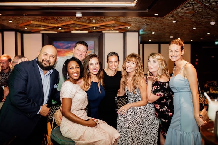 Western Caribbean Cruise Bloggers Retreat attendees 2019