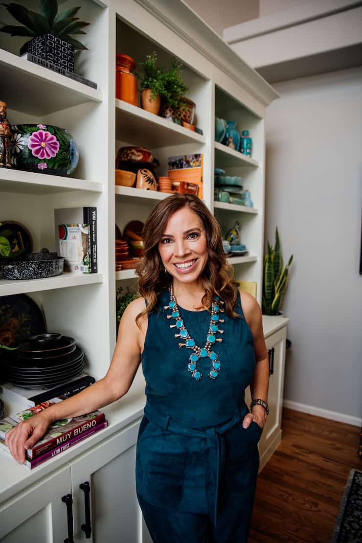 Yvette Marquez Latina food lifestyle blogger Double-Duty Office Studio and Dining Room
