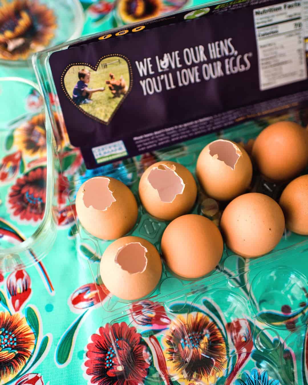 rinces cascarones egg shells hollowed ready to dye.