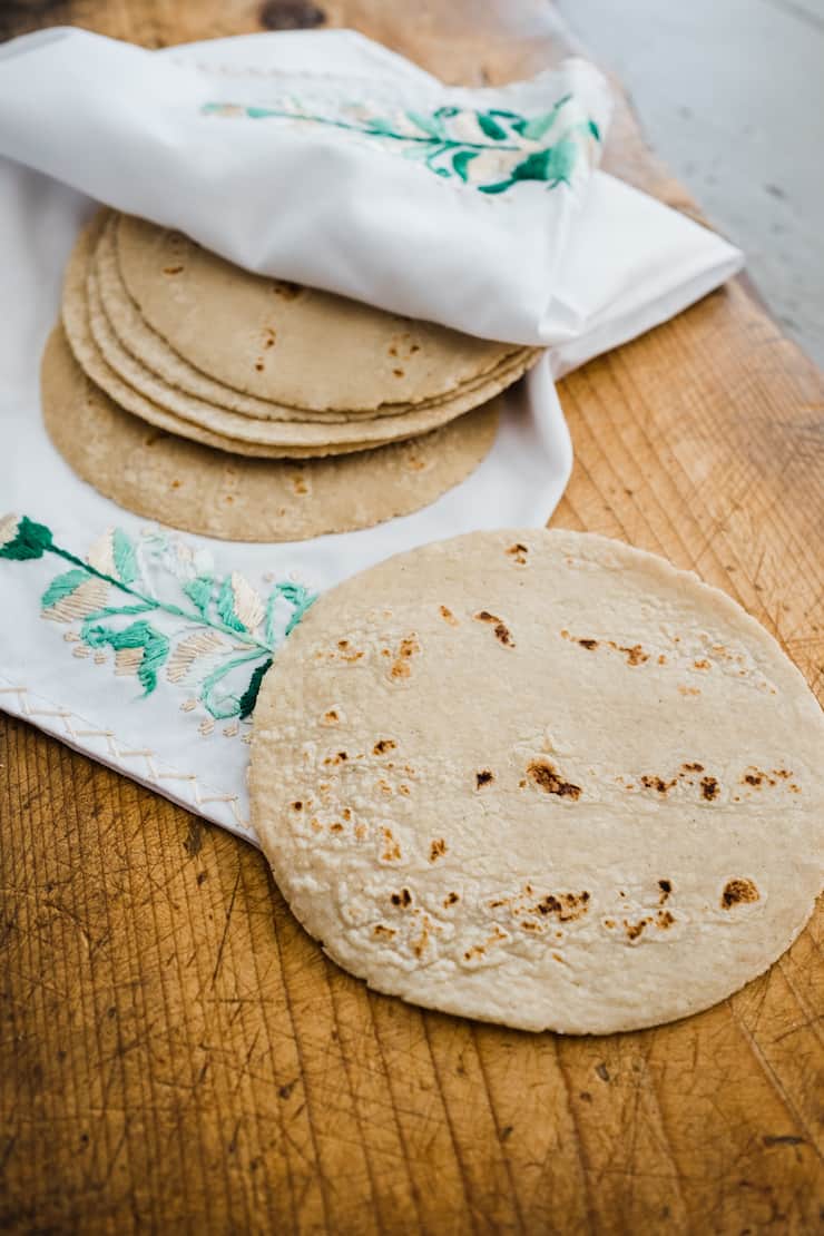 Authentic Homemade Corn Tortillas Recipe