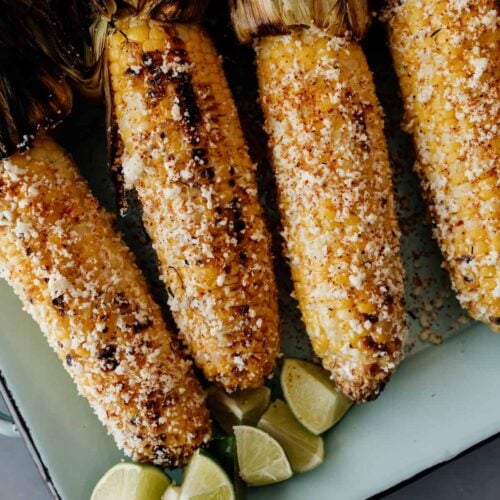 Best Mexican Street Corn Recipe  How to Make Elote with Crema Sauce