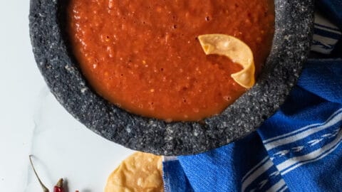 Chile de Arbol Salsa Recipe - Hilah Cooking